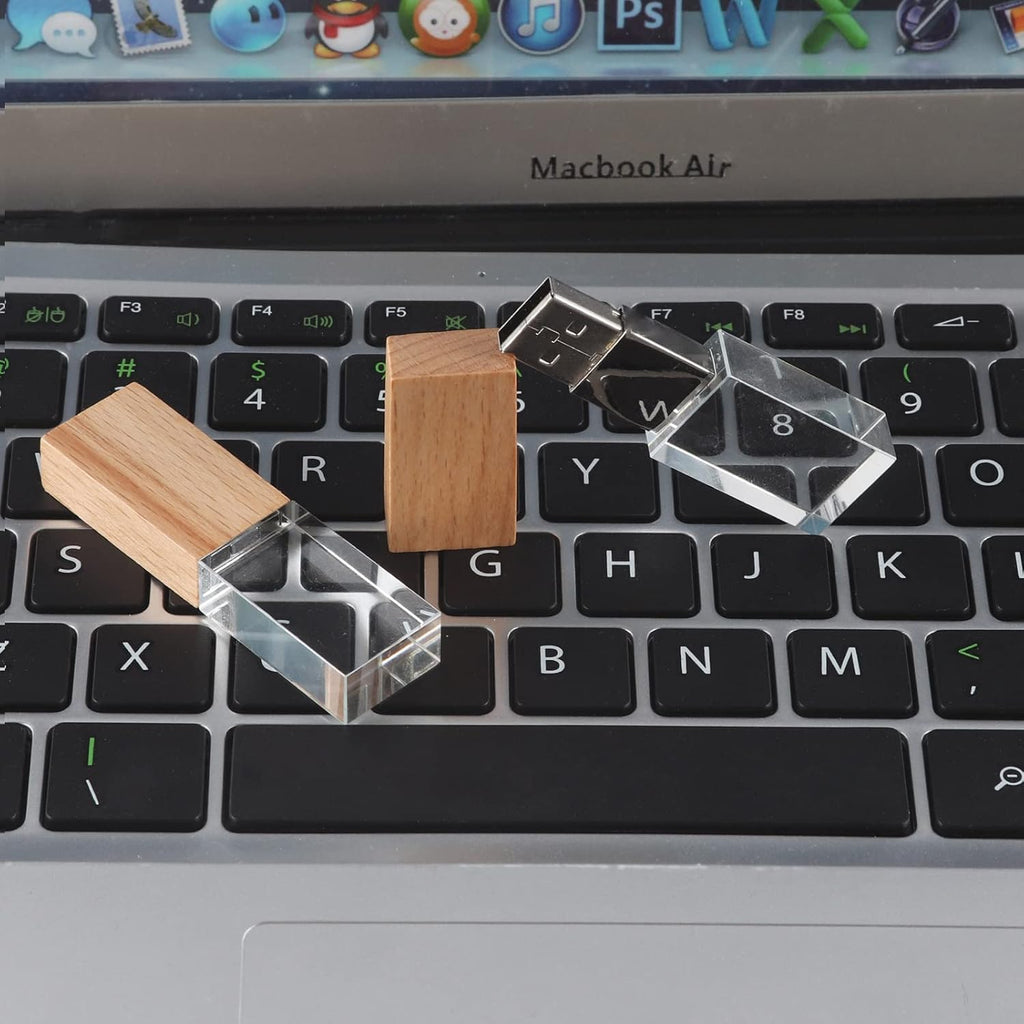 Novelty Crystal USB 2.0 Flash Drive