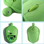 Cute Turtle Shape Wireless Optical Mouse