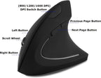 Vertical Ergonomic Wireless Mouse