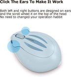 Cute Hamster Shape 2.4G Wireless Mouse