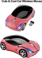 Cool Sports Car Shape Wireless Optical Mouse